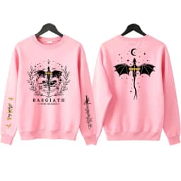 Basgiath War College 2-Sided Sweatshirt Xaden Fourth Wing Clothing Dragon Rider Violet Sorrengail Riders Men Women Fashion Tops