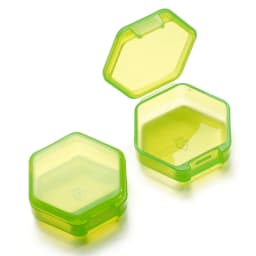 Mini Plastic Storage Box Square Multicolor Organizer for Necklace Earrings Rings DIY Jewelry Packaging Boxes Storager Container