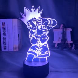 Acrylic 3d Lamp Anime Hunter X Hunter Killua and Gon for Bedroom Decor Nightlight Birthday Gift Led Night Light Manga Hxh Killua