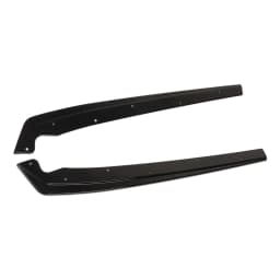 Glossy Black Rear Bumper Side Splitters Flaps for 5 Series G30 G31 M Sport 2017 2018 2019 2020 2021 2022 Car Accessories