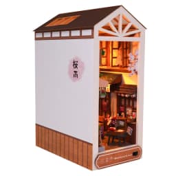 Diy Book Nook Wooden Bookshelf Shelf Insert Doll House Bookend Dollhouse Casa Miniature Children Toys Birthday Gifts bookends