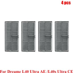 Accessories For Dreame L40 Ultra AE/ Dreame L40s Ultra CE/ Dreame D20 Ultra Cleaner Main Side Brush Fish Scale Microfiber Cloth