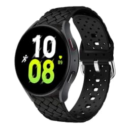 20mm Band for Samsung Galaxy Watch 5-pro-4-Classic/active 2 Sport Silicone Braided bracelet Huawei/Amazfit GTS-3-2-2e-mini strap
