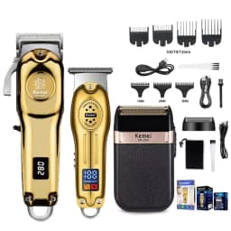 Kemei KM-2628 KM-678 KM-2024 USB Rechargeable Hair Clipper Professional Cordless Men Hair Trimmer Men's Hair Cutting Machine