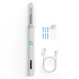 Visual Wireless Otoscope Ultra Thin 4.2MM Camera HD 1080P Ear Scope WiFi Endoscope for IOS/Android with Ear Wax Cleaning Tools