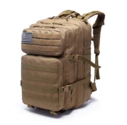 50L 1000D Nylon Waterproof Tactical Military Backpack 3 Day Assault Pack Molle Bag Outdoor Hiking Climbing Camping Army Rucksack