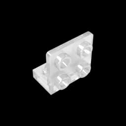 MOC PARTS GDS-642 ANGULAR PLATE 1.5 BOT. 1X2 2/2 compatible with lego 99207 children's toys Assembles Building Blocks Technical