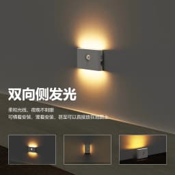 Intelligent Induction Night Light LED Human Body Infrared Type-c Charging Wireless Magnetic Night Light