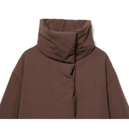 HXAO Women's Winter Jacket Parkas Padding Quilted Jacket Woman Warm High Neck Short Padded Jacket Tied Long Sleeve Coat Ladies