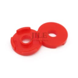 30pcs Moc Building Blocks Tile Round 2x2 with Hole 15535 DIY Creative Enlighten Bricks Compatible Assembles Construction Toys