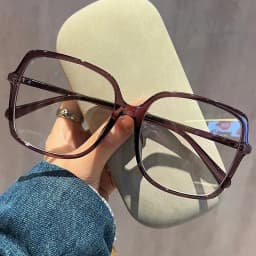 Far Sight Goggle Luxury Trend Eye Protection Myopia Glasses Retro Square Frame Eyeglasses Trend of Ultra-light Ladies Frame