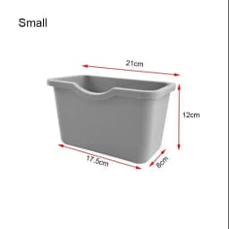 Convenient Plastic Aquarium Bracket Holder for Aquarium Maintenance Tools Grey Fish Tank Isolation Box Accessories Useful