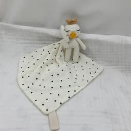 Handmade Baby Cotton Muslin Comfortable Blanket Cute Cat Doll For Infant Kids Sleep Appease Towel Rabbit Bear Saliva Scarf