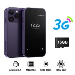 SERVO 15SE Super Mini Smartphone Android System 2GB+16GB Play Store Wifi Dual SIM 3.0" Small Pocket Cheap Smart Phones 3G WCDMA