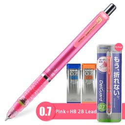 Japan Mechanical Pencil ZEBRA DelGuard 0.3/0.5/0.7mm Continual Lead Multi Color Automatic Pen Aesthetic School Supplies for Kids
