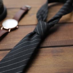 7CM Width Grey Striped Neckties Formal Business TR Cotton Neck Ties For Men Classic Black Red Soft Tie Meeting Tuxedo Cravat