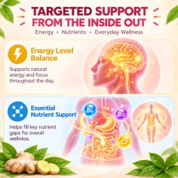 Berberine HCl Drink Powder for Metabolism Support & Gut Balance with Yerba Mate Chromium Ginger Inulin Vitamin B6 B12 30 Sticks