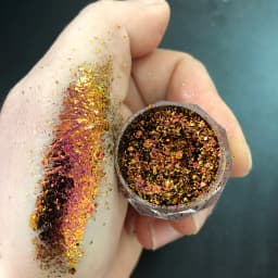 12 Colors Chameleon Glitter Flakes Irregular Untra-Thin Chameleon Yuki Glitter Sequins Mirror Effect Manicure Chameleon Sequins