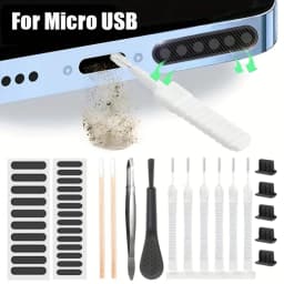 Universal Cell Phone Speaker Port Dust Removal Cleaner Tool Kit Set For iPhone Samsung Xiaomi Universal Phones Dust Clean