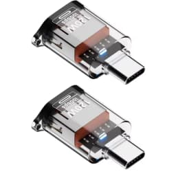 OTG USB C Female To USB A Male Adapter Converter High Speed Transfer for IPhone 16 15 IPad Tablet for Samsung Galaxy Android