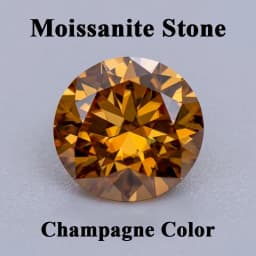 Moissanite Stone Round Cut Rainbow Purple Color DIY Charms Jewelry Making Ring Necklace Earrings Main Materials Certificate