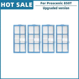 Replacement Accessories For Proscenic 850T Robot Vacuum Cleaner Spare Parts Main Side Brush Filter Hepa Mop Rag Brush Cover