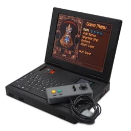 SZBOX BOOK386 Retro Computer 386 Compatible DOS PC Windows 95 3.11 Vintage PC DOS Games Classic Games Retro Gaming Mini Computer