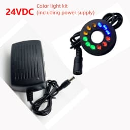 Aquarium Light LED Circle Lights 220V 2.5W with Hole for Underwater Fountain Pump Fish Tank Lighting Swimming Pool Decoration