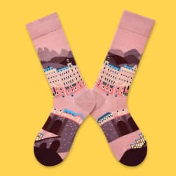 1 Pair Canvas Lattice Plant Art Funny Socks Women Novelty Abstract Cute Socks Women Jacquard Crew Female Calcetines Divertidos