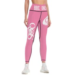 QOS BBC ONLY Design Workout Yoga Long Legging for Women Scrunch Comfortable Soft High Waist Gym Pants