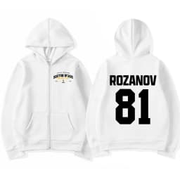 TV Heated Rivalry LIya Rozanov 81 Zipper Hoodies Men's Women Clothing Fashion Zip Up Sweatshirts Long Sleeve Jackets Streetwear