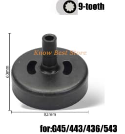 1PCS Clutch Drum Passive Discs for Lawn Mower Hedge Trimmer Ground Drill Parts Repair Replacement