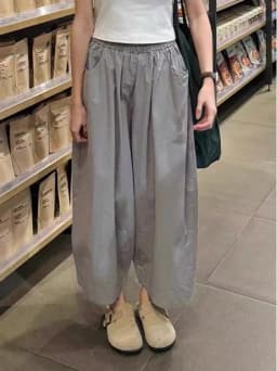 ay Thin Summer Casual Pants Women's plus Size Pear ape Slimming Small Size Qui Dry Wide Leg Pants Straight Cut Elastic ...