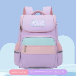 Children School Backpack, Spine Protective Waterproof Reflective Lightweight School Bag for Primary School Kids