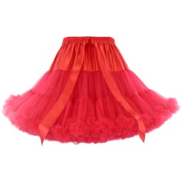 ARBXD Women Tutu Skirt Solid Fluffy Tulle Princess Ball Gown Pettiskirt Ladys Ballet Party Performance Dress for Women's Clothes