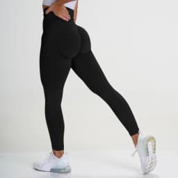 Women's Seamless Yoga Sets - Sexy High Waist Butt Lifting Leggings & Sports Bras Tops Fitness Workout Gym Wear
