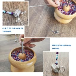 10 Pcs Stainless Steel Bead Stoppers Creative Bead Wire Ends Jewelry Beading Stringing Wire Tools for Jewelry Making Dropship
