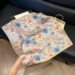 70*70cm Women's Square Silk Scarf Soft Satin Polka Dot Wrap Foulard Lady Neckerchief Bandannas Hair Skinny Tie Hijab Shawls