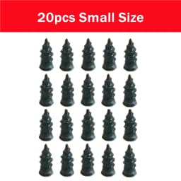 20PCS Rubber Self-tapping Screws For Tire Repair Silicone Car Screw Tyre Plug Repair Rubber Cement Screws Tire Repair
