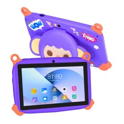 2026 First Release New 7 inch Kids Tablets Monkey Cartoon with Android 13 System Quad Core 4GB+64GB ROM Children's Favorite Tab