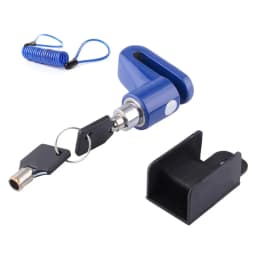 Universal Disc Brake Lock Bike Anti -Theft Disc Lock Mountain Road MTB Cycling Rotor Disc Brake Wheel Lock with Reminder Cable