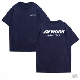 2025 Summer WORK Short Sleeve T-shirt Classic Wheel Racing Sponsor Clothing RIM Car Fashion Modified Car T-shirt Meister Shirt