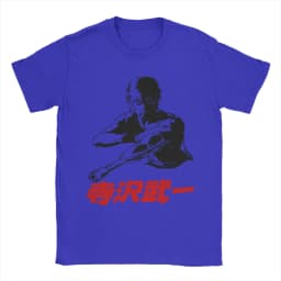 Space Adventure Cobra T Shirts Men's 100% Cotton Funny T-Shirts O Neck Anime Manga Tees Short Sleeve Tops Plus Size