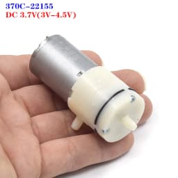 1PC 3.7V/ 6V/ 12V Small 370 Motor Diaphragm Air Pump Vacuum Negative Pressure Suction Pump for Breast Pump Inflator Aquarium