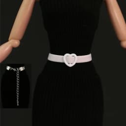 RUHERW 2026 Spring New High Quality Doll Belt Fashion Leather Waistband for 11.5-inch Female Doll 1/6 Doll Accessories