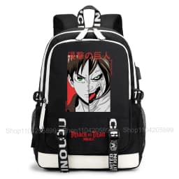 Attack on Titan Backpack Anime Mochila Student School Bag Boys Girls Gift Casual Daily Travel Rucksack