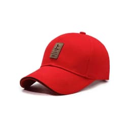 Khaki Vintage Fabric Label Baseball Cap for Men, Trendy and Versatile, Sunshade Duckbill Hat, Casual Soft Top, Flattering for Fa