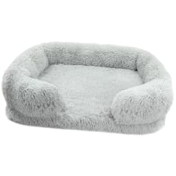 Dog Bed Dog Plush Pet Bed Winter Thickened Pad Dog Sleeping Bed Sofa Removable Pad Dog Small Large Dog Square Kennel