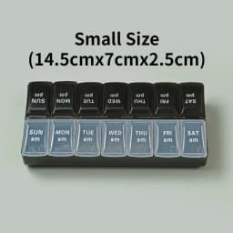 New Travel Pill Case Weekly Portable Organizer Box 7 Days 14 Grids Pills Container Storage Tablets Vitamins Medicine Fish Oils