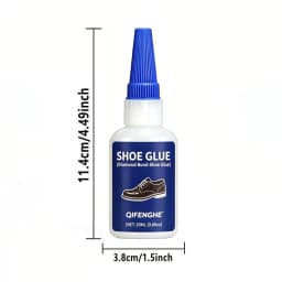 Diamond Bond Shoe Glue, Strong Flexible Adhesive for Long-Lasting Shoe Repairs, Ideal for Sole Bonding and Shoe Decor Fixes, Com
